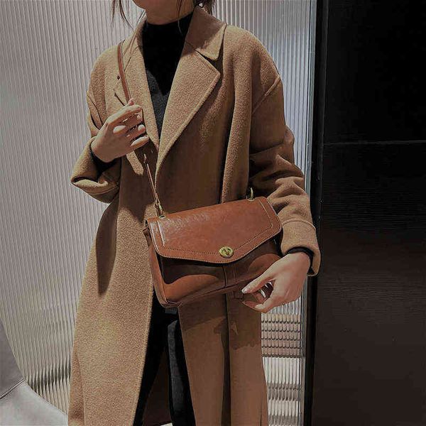 

evening bags pu textured autumn and winter 2021 atmospheric simple single shoulder bag women's urban small square msenger bag