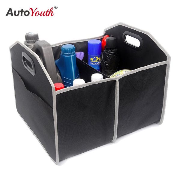 

car organizer autoyouth storage box suitcase oxford cloth foldable finishing internal parts interior