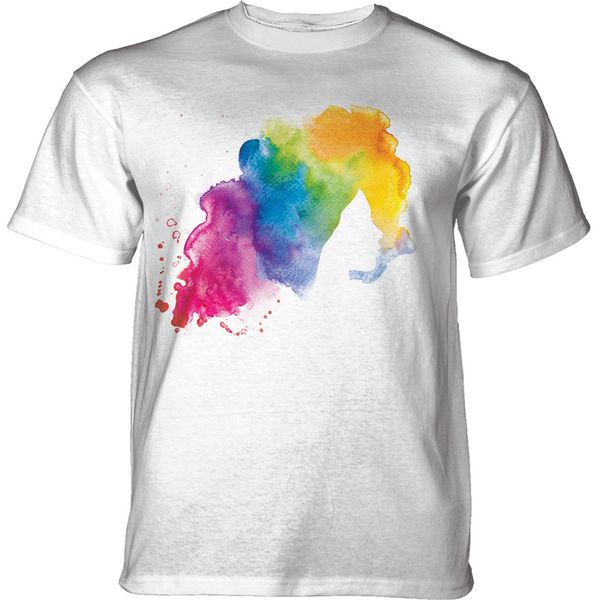 

color flower group men's 3d printing t-shirt graphic optical illusion short-sleeved party streetwear punk gothic round neck summer, White;black