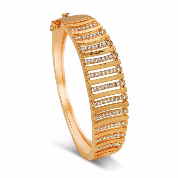 

earrings & necklace bracelets bangles women party bracelet jewelry fashion champagne gold color bangle african beads bridal vintage accessor, Silver