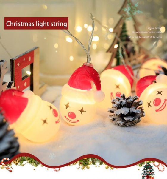 

christmas decorations led string light 20 xmas tree snowman santa claus 9.9 ft/ 3 meter festival decor for party