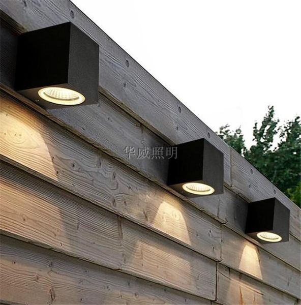 

wall light outdoor waterproof porch modern aluminum lamp villa garden balcony aisle corridor exterior lamps
