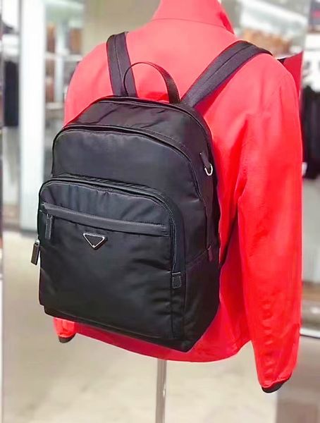 

men backpack fashion bag luxury designer bags women rucksack knapsack shoulder handbag computer interlayer parachute fabric large capacity c