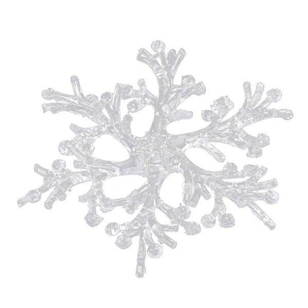 

christmas decorations trees snowflake pendant transparent glitter for store office shopping mall