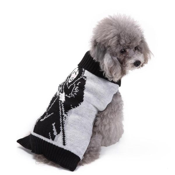 

dog apparel clothes fashion warm teddy husky puppy sweater halloween autumn winter pullover pet