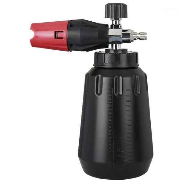 

watering equipments snow foam cannon with 1l bottle, adjustable lance, heavy duty car blaster, 1/4inch quick connector1
