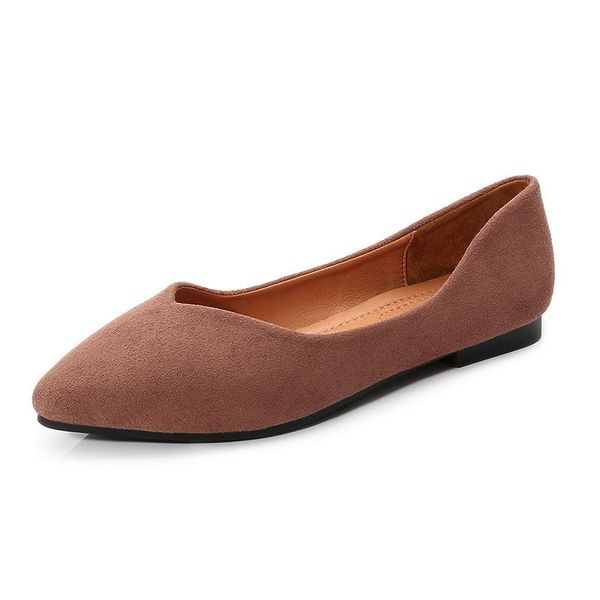 

dress shoes casual fashion flock women basic low heel pumps with solid slip-on single pointed toe shallow ladies, Black
