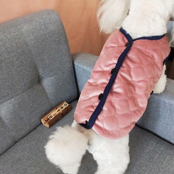 

dog apparel jacket clothes pet vest harness yorkshire cotton breathable comfort multiple colors