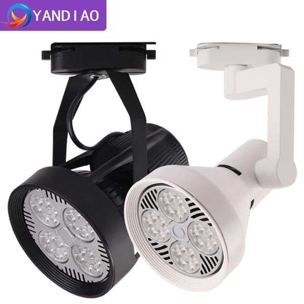 

track light 25w 35w led lamp lights rail spotlights leds tracking fixture spot reflectors for clothes stor