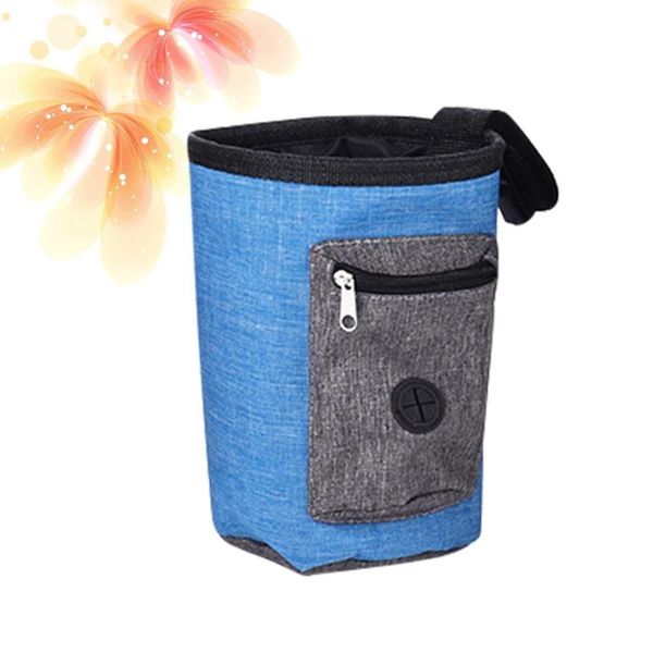 

pet treat pouch lightweight snack bag portable dog accessories (blue) car seat covers