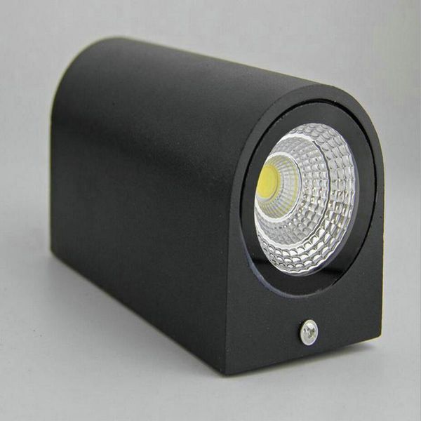 

wall lamp 8pcs/lot double 2*5w 2*7w cob light led industrial lamps for living bed room outdoor lighting waterproof ip65