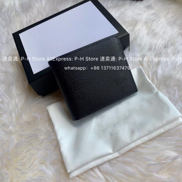 

wallets same style for men and women luxury short fashion leather wallet coin purse large capacity bi-fold card holder birthday gift, Red;black