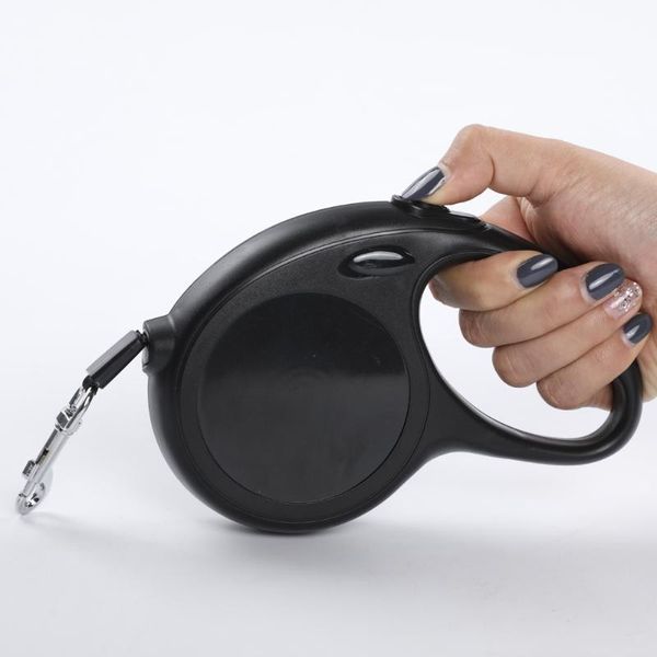 

dog collars & leashes durable leash automatic retractable nylon lead extending puppy walking running leads for small medium dogs pet supplie