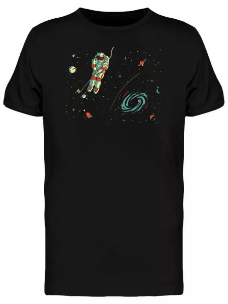 

out in the open men's tee -image by shutterstock, White;black