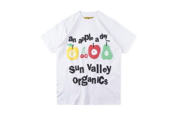 

tee squeeze the same rainbow friut letters cpfm xyz t shirt kanye west cpfm. short sleeve t-shirt hip, White;black