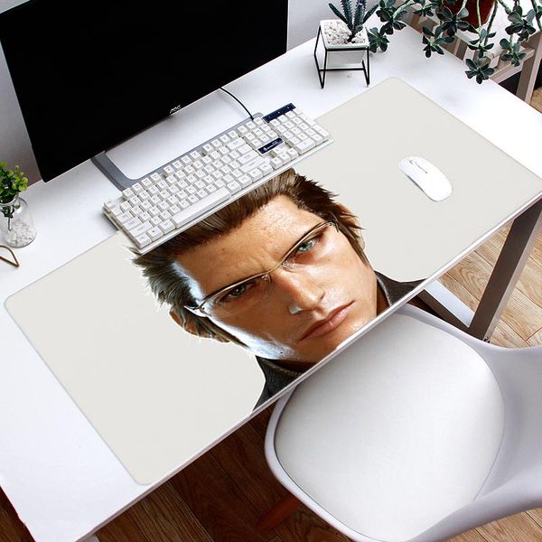 

mouse pads & wrist rests fashion final fantasy design keyboard mat desk durable deskmousepad rubber gaming large size pad for office com