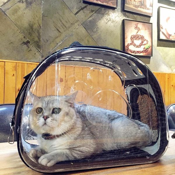 

cat carriers,crates & houses large bag pack carrier pouch box travelling portable shoulder backpack breathable pet bolso mascota puppy kk60m