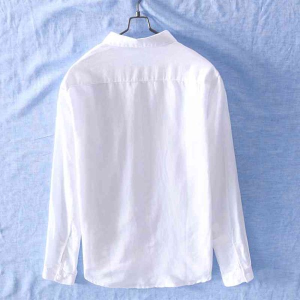 

754 simple white casual business dress long sleeve shirt men's wear, White;black