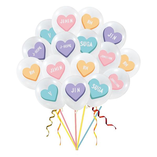 

party decoration youth club theme love latex balloons for birthday valentine's day