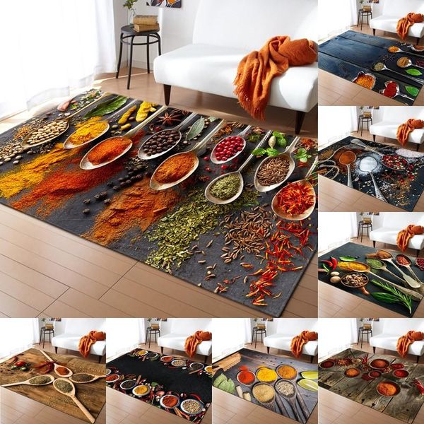 

carpets spices pattern area rugs non-slip floor mat doormats home runner rug carpet for bedroom indoor outdoor kids play