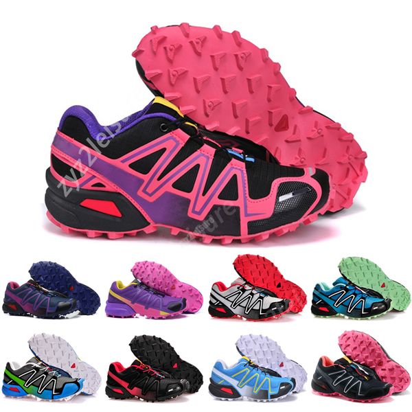 

speed cross 4 cs outdoor mens womens shoes runner iv black green trainers men women sports sneakers scarpe zapatos 36-47, Black;brown