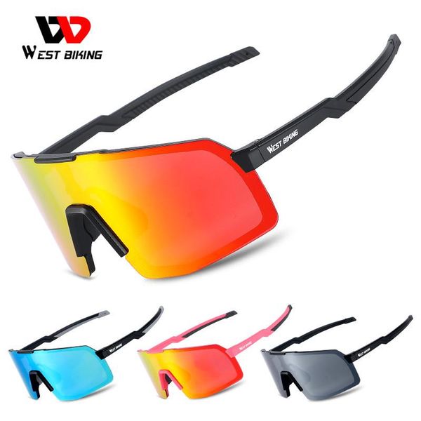 

outdoor eyewear west biking polarized lens bicycle glasses men's women sunglasses road mountain bike sports cycling protection goggles