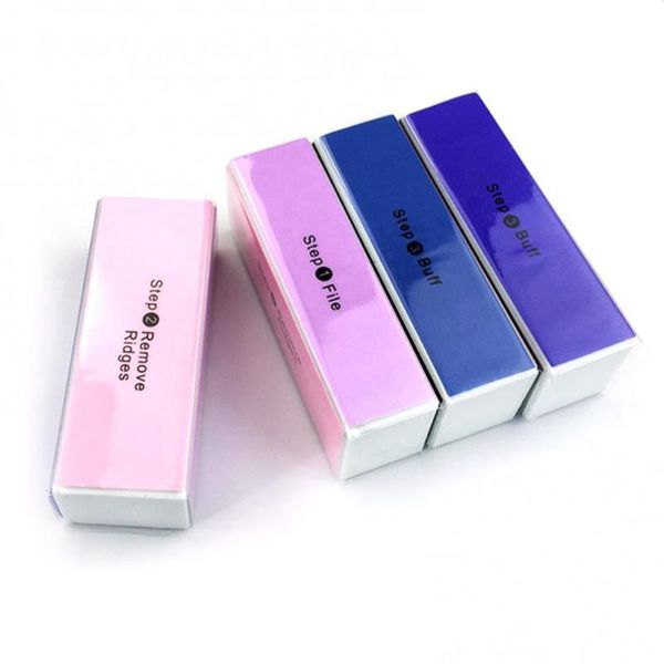 

nail files 1pc nails shiny file blocks sponge polishing block professional colorful for people uv gel manicure accessories