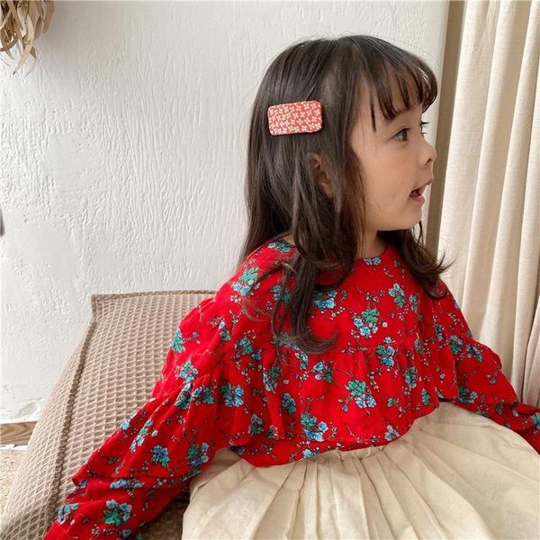 

shirts chifuna blouses & for floral printed toddler children's clothing plaid kids casual, White;black