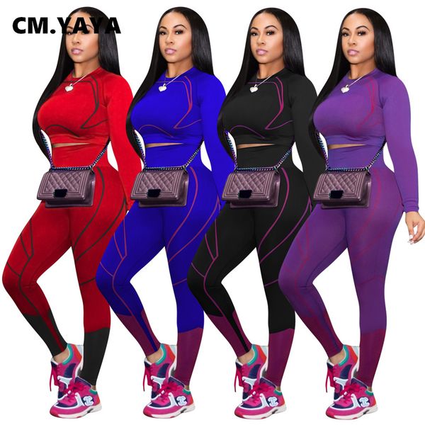 

active sweatsuit womens set striped tee legging pants suit streetwear sport trasuit two piece set fitness outfitby air, White