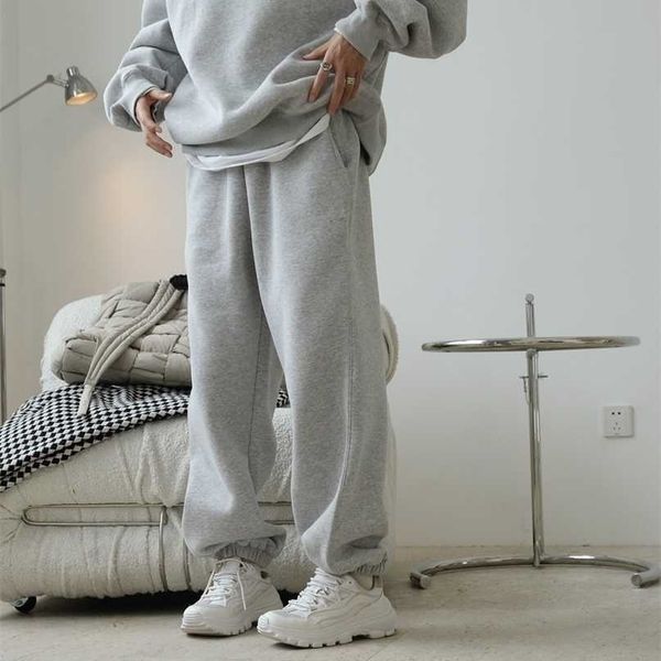 

winter woman warm cotton trousers from set on fleece 211115, Black;white