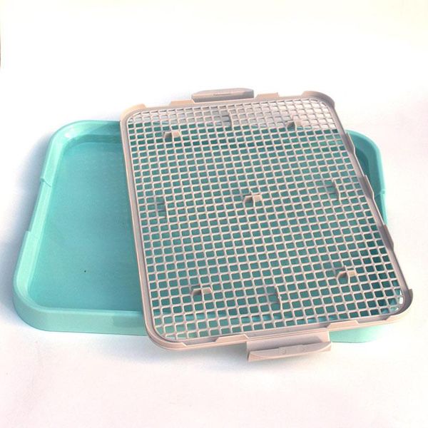 

plastic dog toilet potty pet puppy garbage tray training small cat beds & furniture