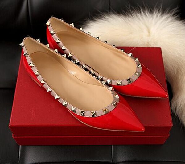 

flat single shoes New original brand women's flats High qualtity genuine natural leather ladies summer sandals pointed toe flat single