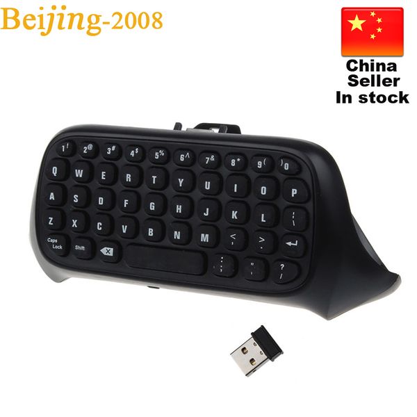 

russian lapchatpad new professional mini 2.4g wireless keyboard 10m for microsoft xbox one console controller black 010211