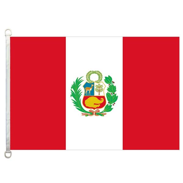 

good flag peru_(state) flags banner 3x5ft-90x150cm 100% polyester country flags, 110gsm warp knitted fabric outdoor flag