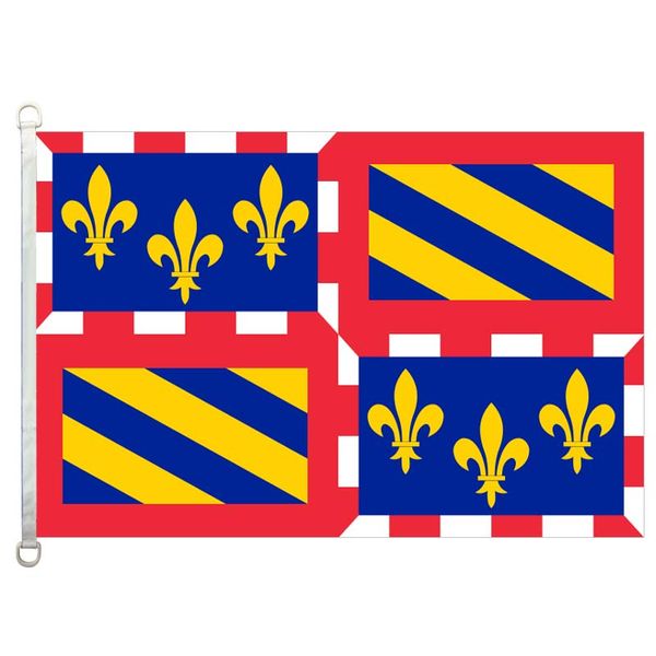 

good flag bourgogne flags banner 3x5ft-90x150cm 100% polyester country flags, 110gsm warp knitted fabric outdoor flag