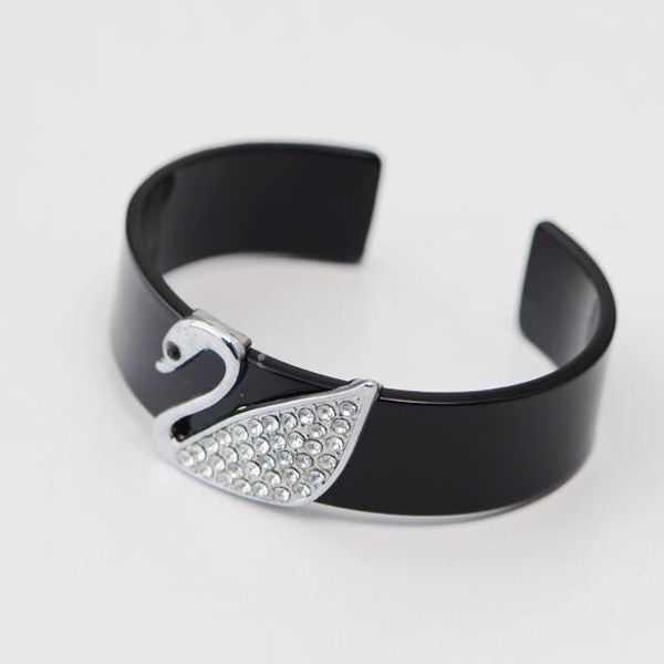 

10pcs/lot mix style colors crystal rhinestone bracelets bangle for diy craft fashion jewelry gift cr003*, Black