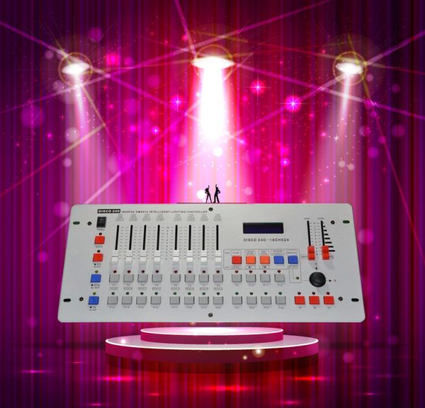 

Hot Sell 240 Disco DMX Controller DMX 512 DJ dmx Console dj equipment For Stage Wedding And Event Lighting dj controller