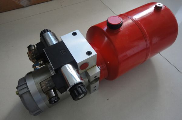 

12vdc hydraulic power packing unit for double acting cylinder machine tools