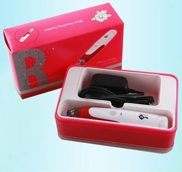 

mym дермы ручка электрический derma ручка марка авто микро игла картриджи для анти старения красоты лица