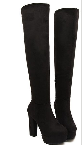 Großhandel Heiß! 2015 Schwarze Nieten Overknee Plattform Breiter Absatz Stiefel Overknee Stiefel Über Knie Stiefel Von Lichaohai, $33.13 Auf Großhandel Heiß! 2015 Schwarze Nieten Overknee Plattform Breiter Absatz Stiefel Overknee Stiefel Über Knie Stiefel Von Lichaohai, $33.13 Auf