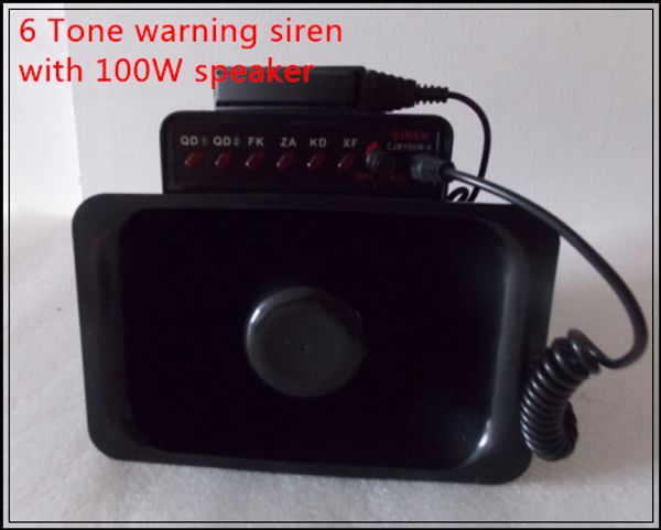 

dc12v,100w police car warning siren alarm +100watt loudspeaker for police/ambulance/fire