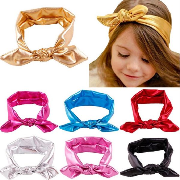 Fashion Infant Bronzing Hair Ribbons Boutique Hair Accessories