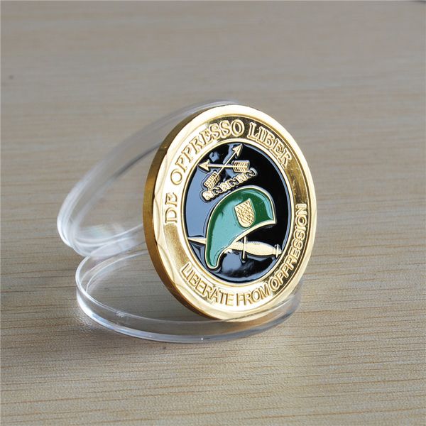 

50pcs/lot,us army special forces green beret challenge coin