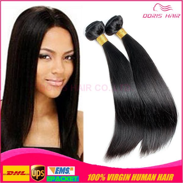 Cheap Human Hair Weaving Indian Straight Virgin Hair Bundles
