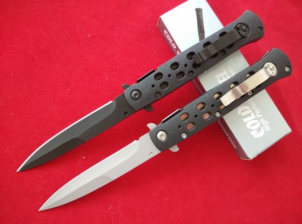 

Rescue knife 2 style Cold Steel 26S pocket knife Survival silver gift knife collection hunting knives new in original box B543L