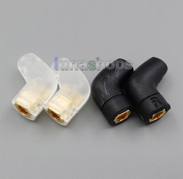 

l shape 90 degree earphone headphone diy pin for audio-technica ath-ck100pro