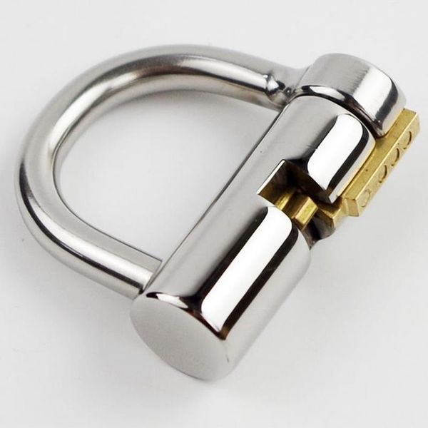 Устройства целомудрия Новая из нержавеющая сталь PA Lock 5mm Glans Peercing Male Cebustity Device Prince #R59