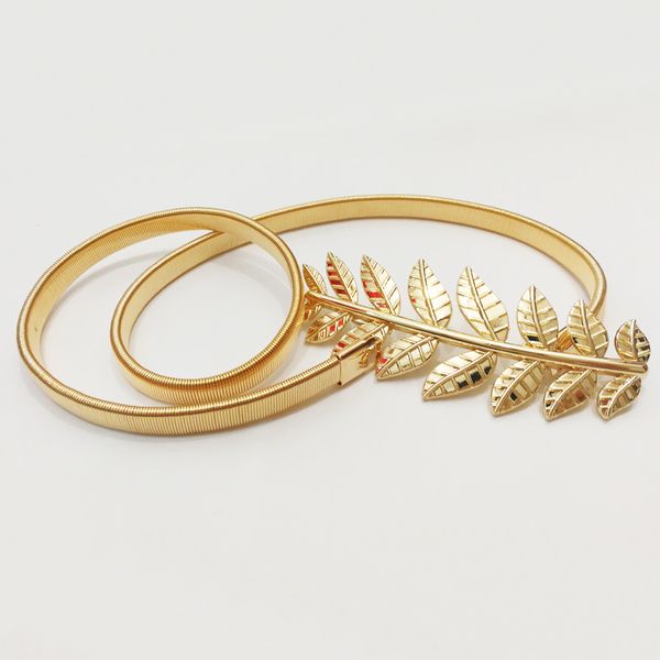 

New Fashion Gold Metal Leaves Belts 2018 Hot Sale Elegant Zuhair Murad Waistband For Wedding Prom Sashes Belt Cheap Bridal Accessories