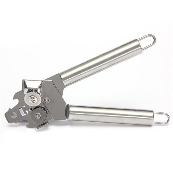 

new arrive 100% stainless steel can opener tin-opener multi-functional open cans bottle opener kitchen utensils