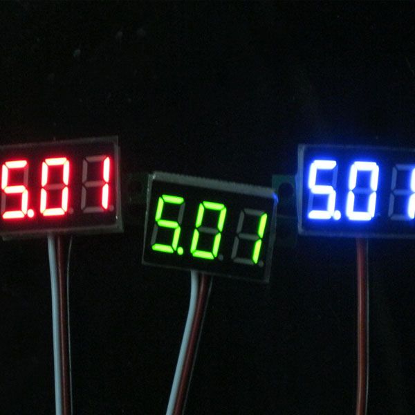 

wholesale-three-wire dc digital dc 0-30v reverse polarity protection car voltmeter ve435 p